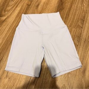 lululemon athletica Soft liliac Bike Shorts